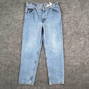 Sonoma Jeans Mens Size 33‎ Husky Blue Straight Leg Classic Denim Pants Vintage
